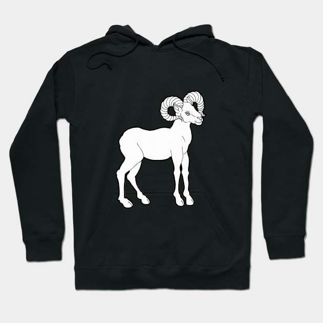 Chinese Zodiac Series - Ram Hoodie by WillowSeeker